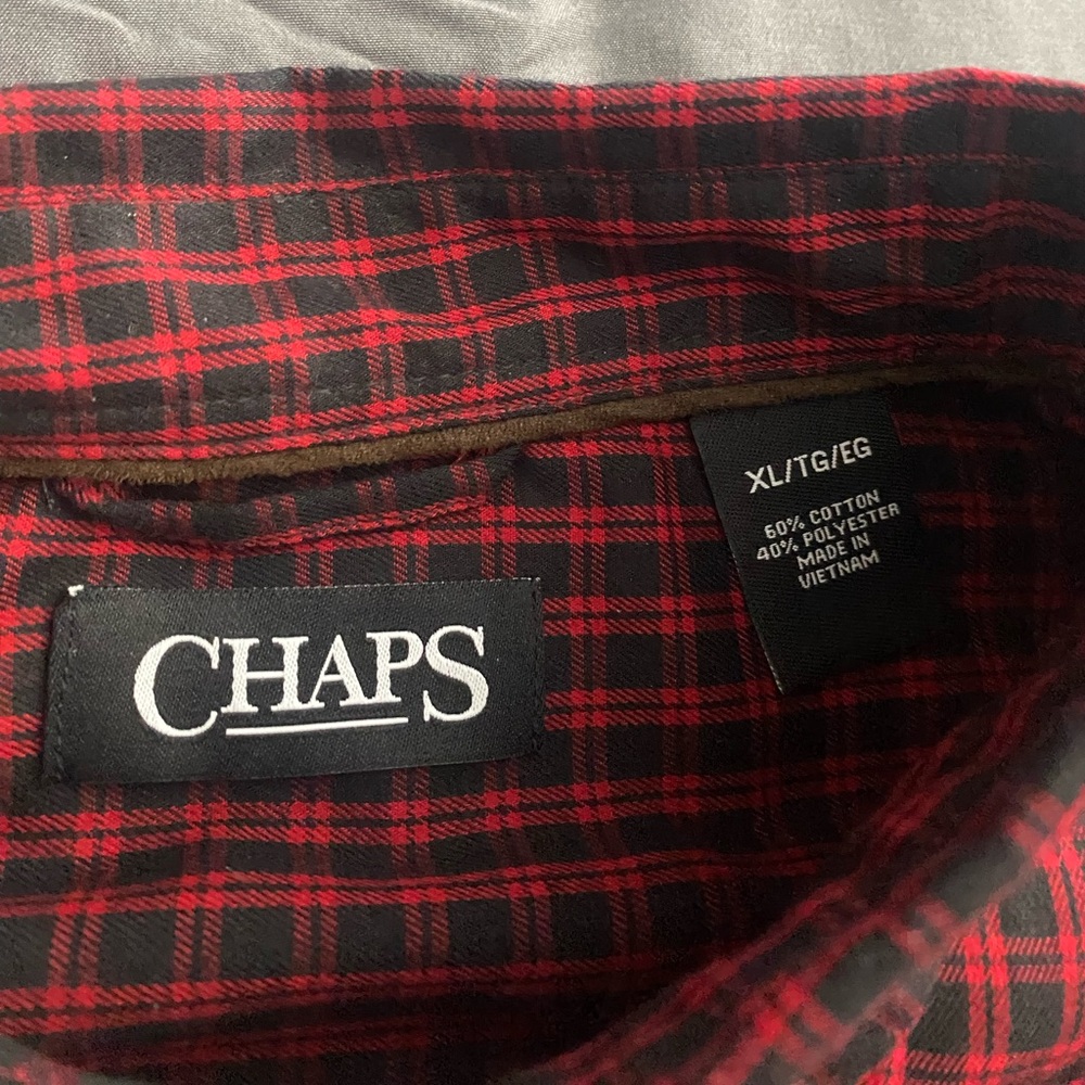XL Chaps button down
